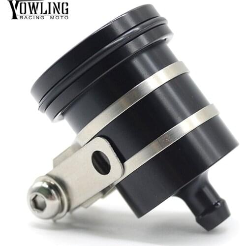 Universal Motorcycle Brake Fluid Reservoir Tank Oil Fluid Cup for Yamaha mt 07 YZF R1 R3 R6 R15 R25 R125 R1M kawasaki z750