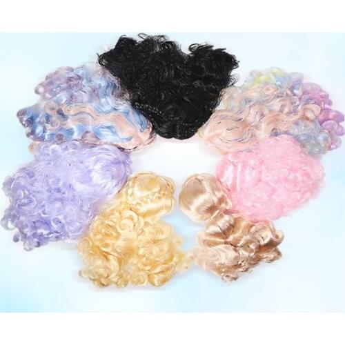 Dream Fairy Hair for 1/3 BJD Doll Replaceable Curly Wig Suitable for 60cm Ball Joint Dolls DIY Toy Accessories Mutiple Style