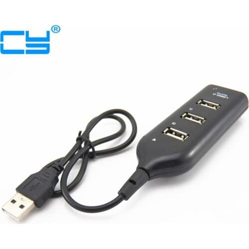 High Speed USB 2.0 1.0 HUB 4 Ports 480 Mbps USB Hubs For Laptop PC Computer Peripherals Accessories Hot Sales