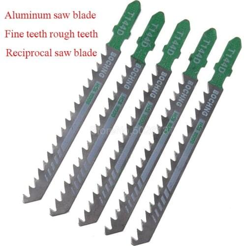 1 set Reciprocating Saw Blade 5pcsx100 mm Super-long Saw Blades Clean Cutting For Wood PVC Fibreboard Power Tools