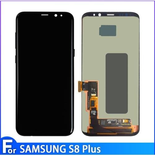 100% New ORIGINAL Display Replacment For Samsung Galaxy S8 Plus G955 G955F G955A G955T G9550 LCD Touch Screen Digitizer Assembly