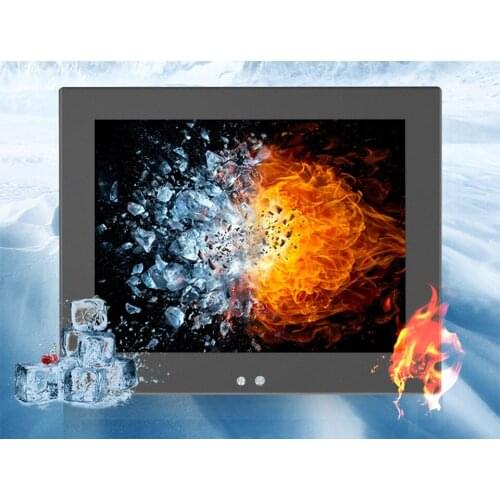 1000 nits IP65 Waterproof 19 Inch Capacitive Flat Touch Screen Monitor Industrial Lcd Monitor