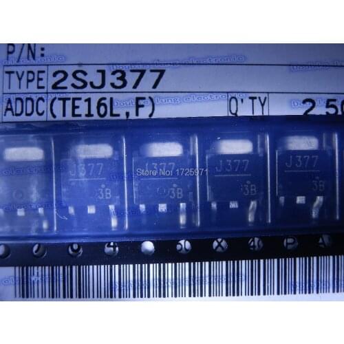 20PCS/LOT 2SJ377 J377 TO252 MOSFET P-CH 60V 5A PW-MOLD