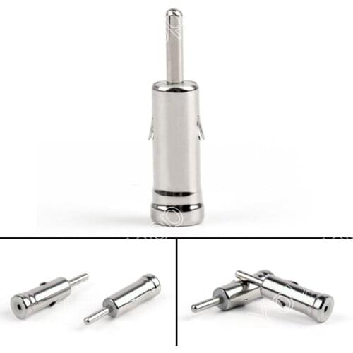 Areyourshop Sale 20Pcs Auto Male Plug AM FM Radio Plug Aerial Antenna Cable Adapter Connector