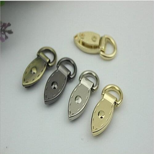 Free shipping (10 PCS/lot) diy bag metal fittings bag with side band ring screw hang bag hook buckle all sorts of rivet