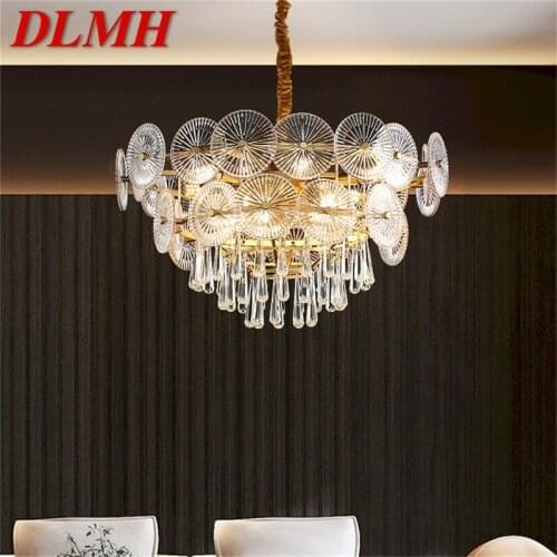 DLMH Chandelier LED Pendant Lamp Postmodern Home Creative Light Fixture for Living Dining Room
