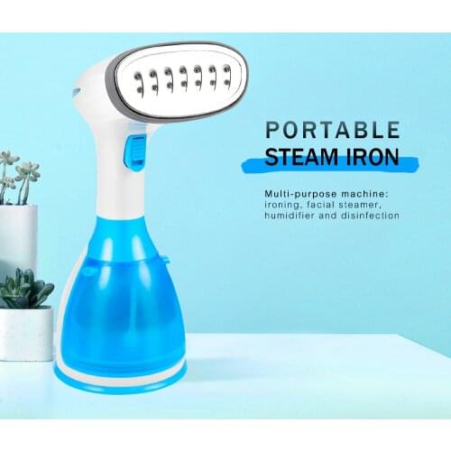 ITAS1237 1500W Mini iron Household steam electric iron Professional Clothes Store Garment Steamer Facial Steamer Humidification