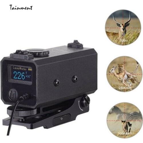 5 In 1 Laser Rangefinder 700M Distance Meter Rangefinder Fog Day Mode+Horizontal Distance+Speed New Laser Measurement Hunting