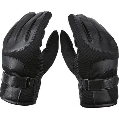 HOT RECOMMEND Outdoor Winter Mens gloves thick warm ski wind cycling Warm velvet Mittens