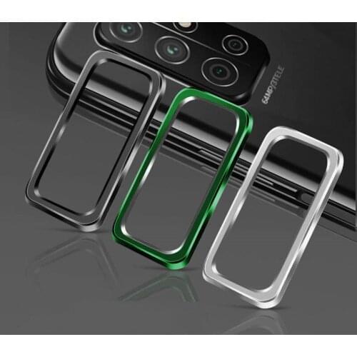 2 In 1 Metal Protective Ring for Huawei Nova7 se Nova7 pro Camera Tempered Glass Screen Protector on For huawei Nova7
