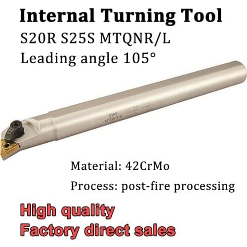 S20R MTQNR MTQNL 16 White Internal Turning Tool CNC Tool Holder For TNMG160404 TNMG160408 Carbide Inserts CNC Lathe Cutter Tools