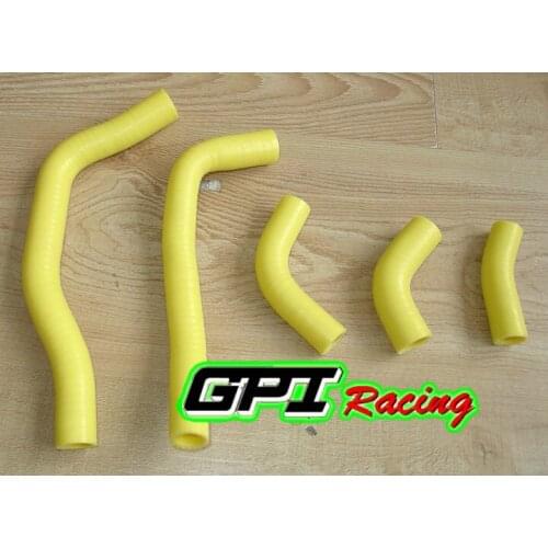 High performance silicone radiator hose FOR Honda CRF450 CRF450R CRF 450 R 06-08 07 2006-2008 YELLOW