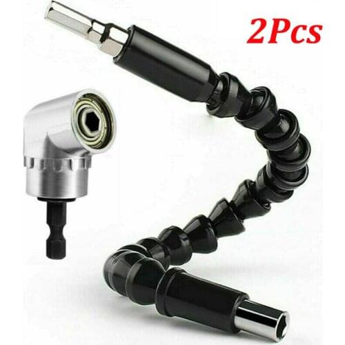 2X Elektrische Batch 105 Graden Connector Elektrische Boor Accessoires Bevestiging Extension Buigen Mouw Hoek Flexibele As