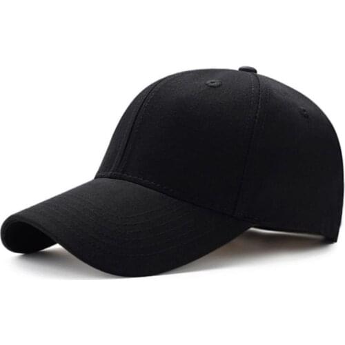 Unisex Casual Solid Men Women Baseball Cap Snapback Hat Hip-Hop Adjustable Boy Caps Outdoor Sun One Size For Adults Cotton Blend