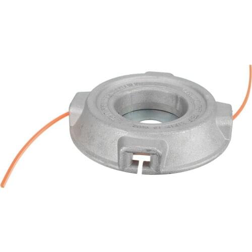 Universal Aluminium Alloy Nylon Brush Mower Bump Spool Grass Trimmer Line Cutter Head Thread Line String Saw Grass Brush Mower