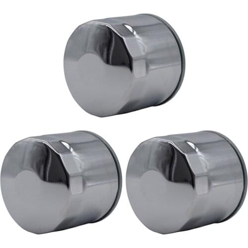 Motorcycle Parts White / Black Oil Filter For DUCATI 821 STRIPE 821 1200S 1200R 1200 R S 1198 2014-2017