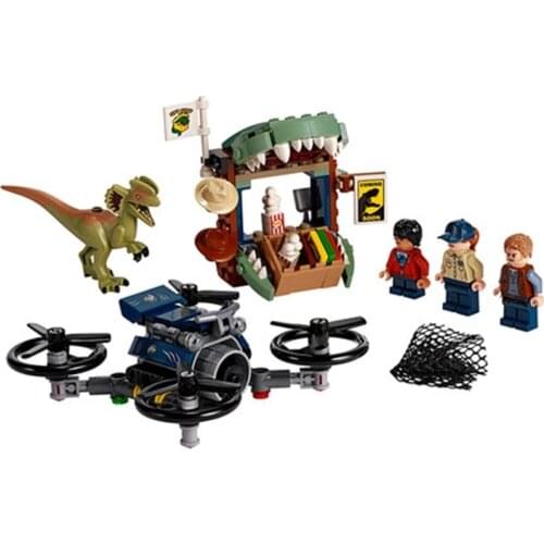 184pcs 11334 Building Block Toy Dinosaur Series 75934 Assembled Building Block Childrens Toy Gifts