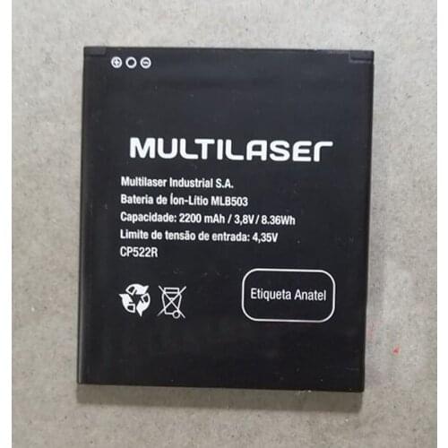 2200mAh 3.8V Battery For MULTILASER MLB503 Mobile Phone Batterie Bateria Replace Parts