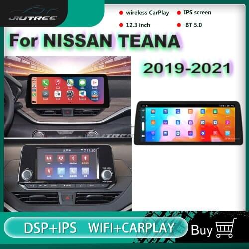 2 Din 12.3 Inch 128G Android Car Radio For Nissan Tean 2019 2020 2021 Auto Stereo Multimedia Player GPS Navigation Head Unit