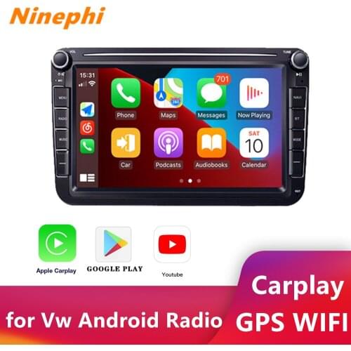 9" 2Din Android 9 Car Radio GPS Navigation For VW Passat B6 Volkswagen Jetta Touran Skoda Octavia 2 Golf 5 6 Multimedia Player