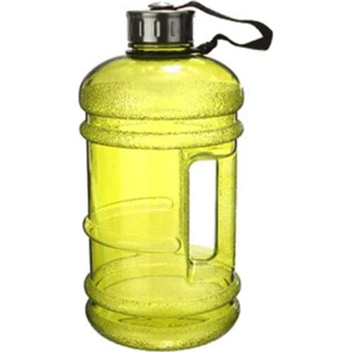 2.2L Sports Large Capacity Water Bottle with Handle Outdoor Reusable Leak Proof Drinking Cup for Running Cycling Climbing