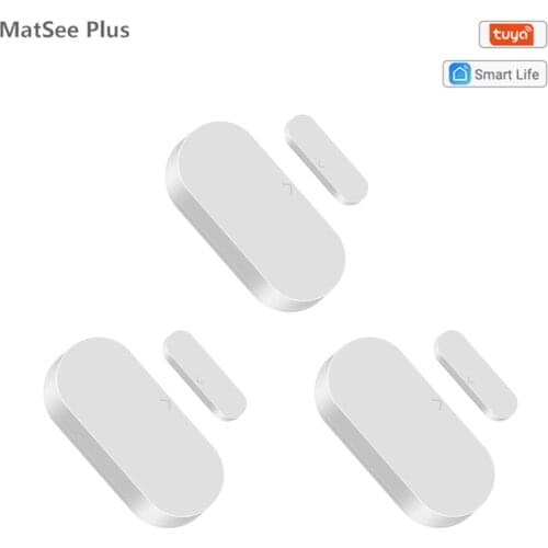 Smart Home Tuya ZigBee 3.0 Door Window Sensor Open Closed Detectors App Alert Home Security Automation Smart Scenes DIY