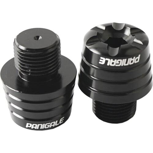 For Ducati Panigale 1199 1199S 1299 1299S 899 959 Motorcycle CNC Aluminum Handle Bar End Handlebar Caps