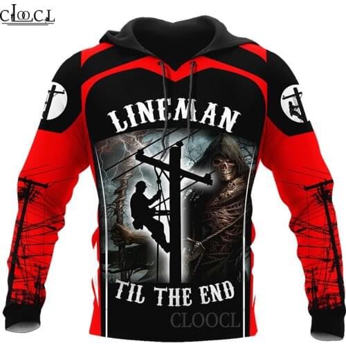 HX Newest Popular Lineman 3D Print Fashion Hoodie Men Women Harajuku Sweatshirt Zip Pullover Casual Jacket Drop Shipping