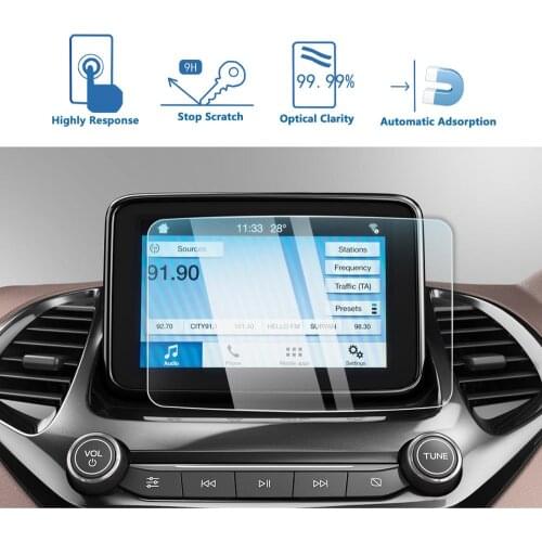 LFOTPP For Ka Plus/Aspire/Freestyle SYNC 3 2018 2019 Car Multimedia Radio Display Screen Protector Auto Interior Accessories