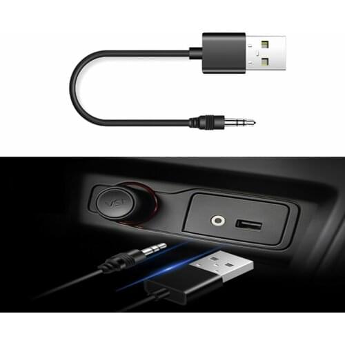 Hot Car Bluetooth Adapter Receiver Wireless Stereo Music 3.5mm AUX Jack Audio Receptor Mini USB Bluetooth For Auto Speaker