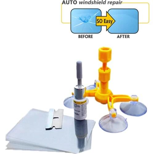 DIY Car Windshield Repair Kit Glass Windscreen Restore Repairing Tools Set Star Crack Repairing Car Auto Kit Universal