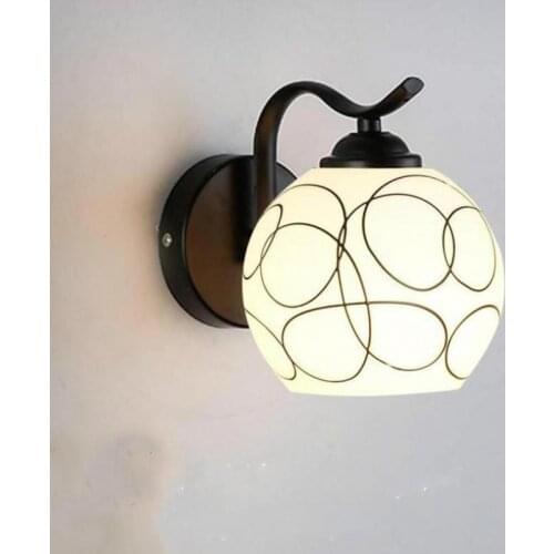 Bedside Bedroom Led Wall Light Modern Simple Creative Aisle Stair Wall Lamp Living Room Decoration Retro Led Lamp