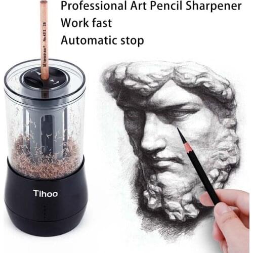 Profession Electronic Pencil Sharpener Automatic Usb Stationery School Office Home Outdoor Art Supplies Blade Chargeable Gift