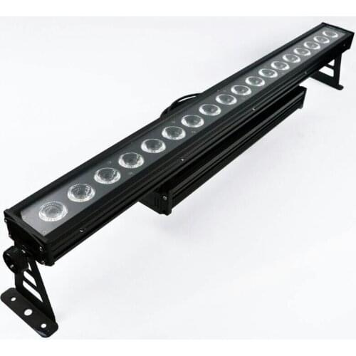 Professional ip65 18x10W 4 in 1 rgbw led pixel bar wall washer for outdoor led dmx wash dj stage lighting for disco party