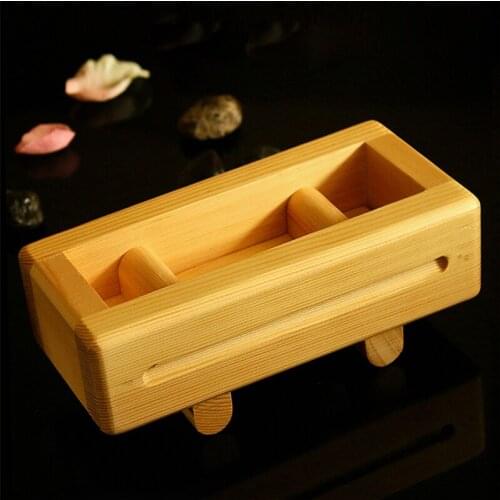 Special flat pressing wooden roller shutter cooking Lasagna sushi tools Bamboo rice pressing mould Thousand layer sushi mould