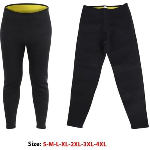 Fitness Sports Men Women Slimming Sauna Legging Pants Hot Sweat Body Shape Training Tights Gym Fitness Leggings