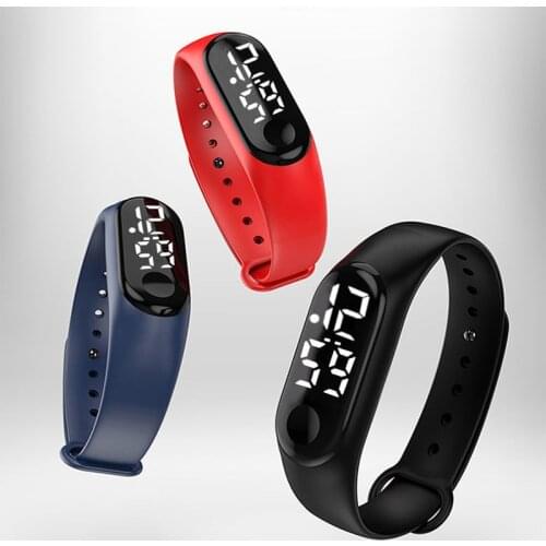 LED Electronic Sports Luminous Sensor Watches Fashion Men and Women Watches Dress Watch Digital Watch Fashion Gift