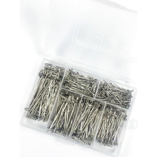 1 Boxed 27mm To 53mm Stainless Steel T Needle Handmade Leather T Type Needle Wig Hair Extension Needle Bending Needle