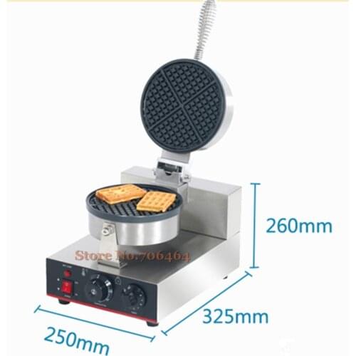 High quality electrical waffle maker 180 degree rotating stainless steel Waffle machine