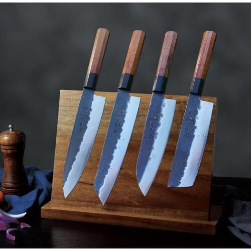 FANGZUO japanese kitchen knives Forged high carbon stainless steelchef knife Sharp Santoku Cleaver Slicing Utility Knives tool