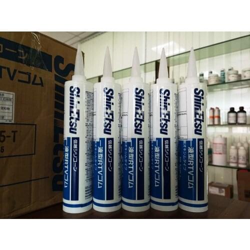 1PCS Japan Shin-Etsu KE-445-B T R W Sealant Electric Heating Tube Waterproof Coating Silicone Quick-drying Electronic Sealant