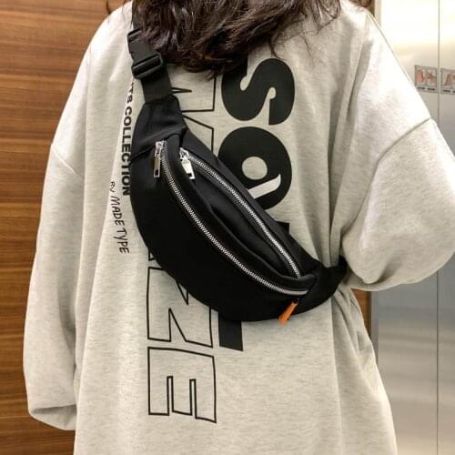 Boy Fanny Pack Casual Banana Small Waist Belt Bag Male Chest Phone Pouch 2021 New Casual Waist Bags For Wen Mini Bum Bags