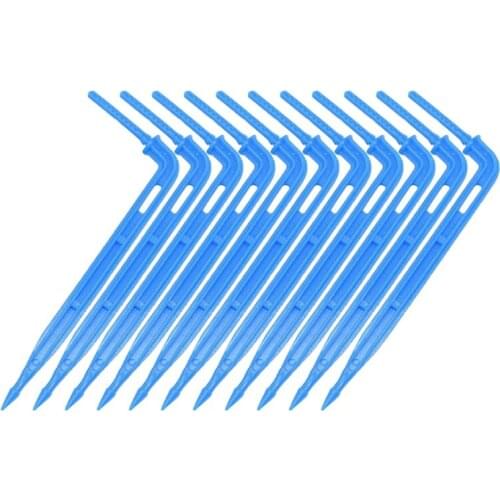 20pcs Curved Arrow Dripper Drip Emitter 3/5 Hose Micro Drip Irrigation System Water Drop Garden Tools