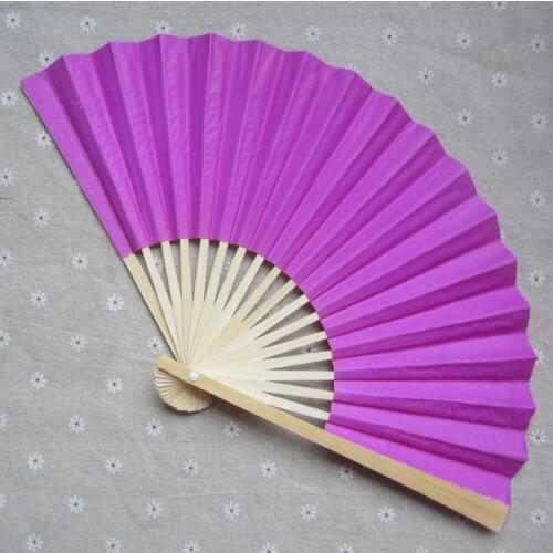 23 cm Wedding White color Paper Hand Fan Wedding Party Decoration Promotion Favor Free Shipping LX4302