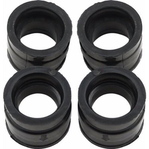 4pcs Carburetor Intakeface Manifold Glue For Honda CB650 CB 650 1979 - 1982 1981 1980 Motorcycle Intake Manifold Adapter