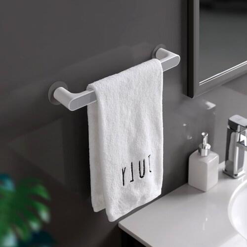 Space Aluminum Wall Mounted Hand Towel Rack Vintage Single Washroom Bathroom Accessories Towel Holder Black Gold Square Shelf