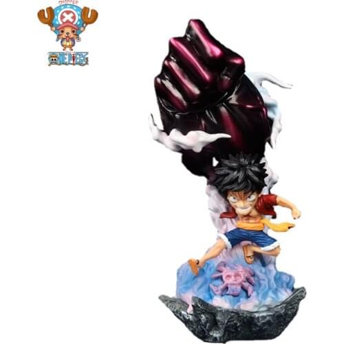 Anime ONE PIECE GK Monkey D. Luffy ZZ Studio WCF Statue Model Ornaments PVC Action Figure Model Collect Toys and Gifts