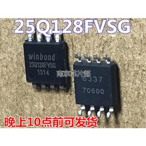 Xinyuan W25Q128FVSG W25Q128 W25Q128FVSSIG W25Q128FVSIG W25Q128FVSQ W25Q128FVSIQ SOP8 authentic router FLASH 16m 10PCS/LOT