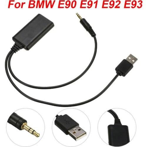 Bluetooth Radio Cable Adapter For BMW E90 E91 E92 E93 Car Auto Bluetooth Radio AUX Cable Adapter Accessories