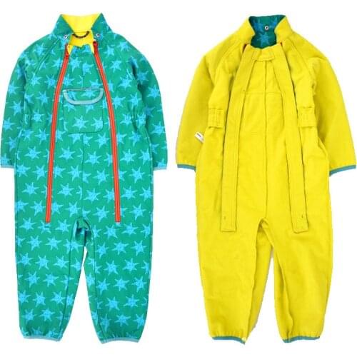 Childrens outdoor clothing, one-piece ski suit, soft shell, boy and girl, one-piece suit, thin section
